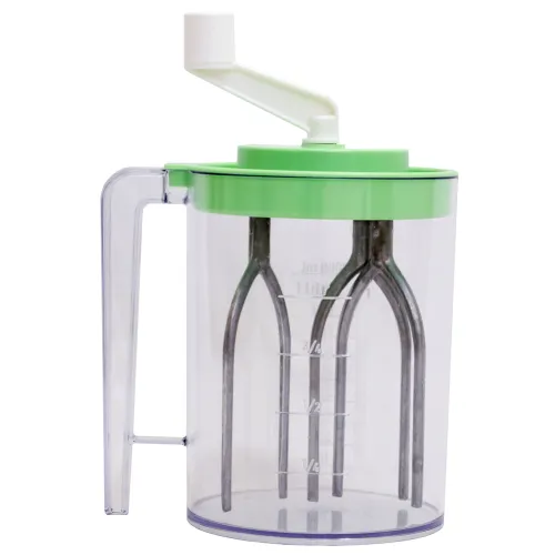 Hand slagroom klopper kleur: mint groen